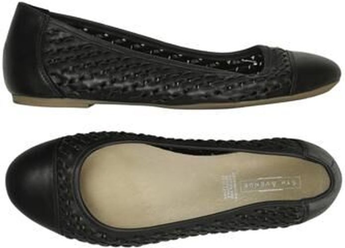 Damen Ballerinas, schwarz, Gr. EU 37, Kunstleder, Leder - Second Hand - 5th Avenue - Modalova