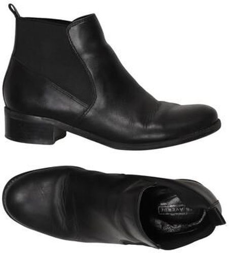 Damen Stiefelette, schwarz, Gr. EU 37, Leder - Second Hand - 5th Avenue - Modalova