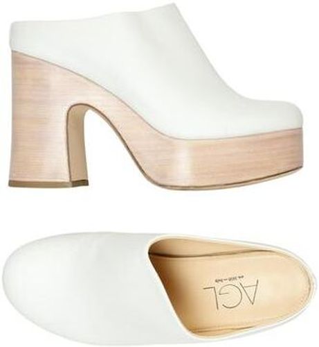 Damen Sandale, weiß, Gr. EU 38.5 - Second Hand - AGL Attilio Giusti Leombruni - Modalova