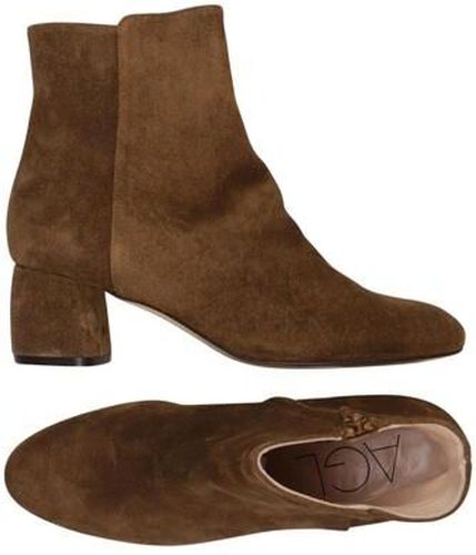 Damen Stiefelette, braun, Gr. EU 38, Leder - Second Hand - AGL Attilio Giusti Leombruni - Modalova