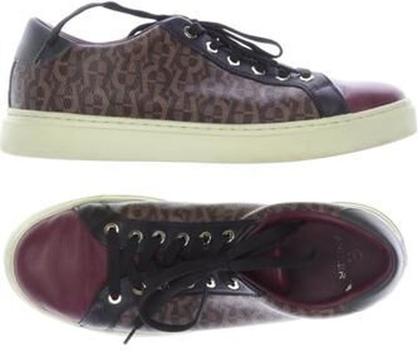 Damen Sneakers, bordeaux, Gr. EU 39 - Second Hand - Aigner - Modalova
