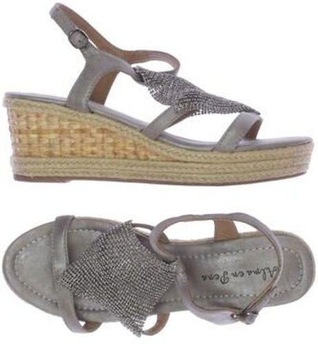 Damen Sandale, grau, Gr. EU 40 - Second Hand - Alma en Pena - Modalova