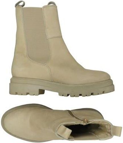Damen Stiefelette, beige, Gr. EU 36, Leder - Second Hand - Anna Field - Modalova