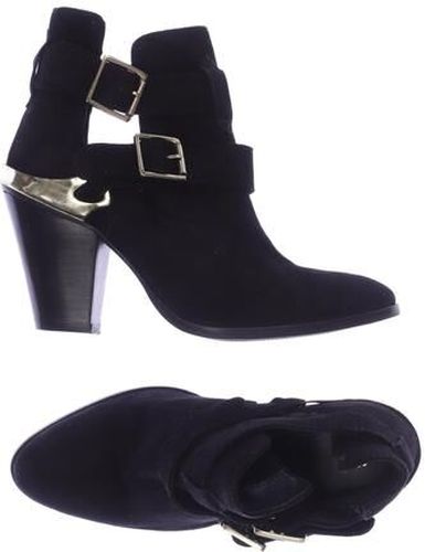 Damen Stiefelette, schwarz, Gr. EU 35.5 (UK 3), Leder - Second Hand - Asos - Modalova