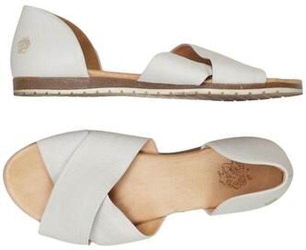 Of Eden Damen Sandale, cremeweiß, Gr. EU 37, Leder - Second Hand - Apple - Modalova