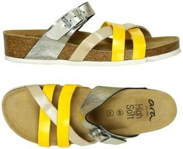 Damen Sandale, gelb, Gr. EU 40, Kunstleder - Second Hand - Ara - Modalova