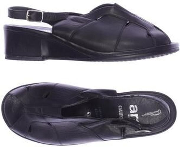 Damen Sandale, schwarz, Gr. EU 37.5 (UK 4.5), Kunstleder, Leder - Second Hand - Ara - Modalova