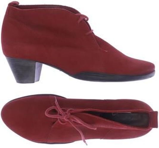Damen Stiefelette, rot, Gr. EU 39.5, Leder - Second Hand - Arche - Modalova