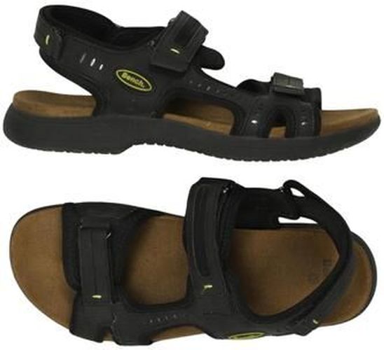 Damen Sandale, schwarz, Gr. EU 39, Kunstleder - Second Hand - Bench. - Modalova