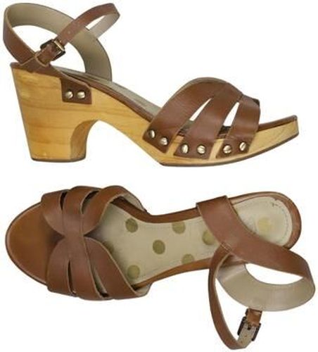 Damen Sandale, braun, Gr. EU 39, Leder - Second Hand - Boden - Modalova