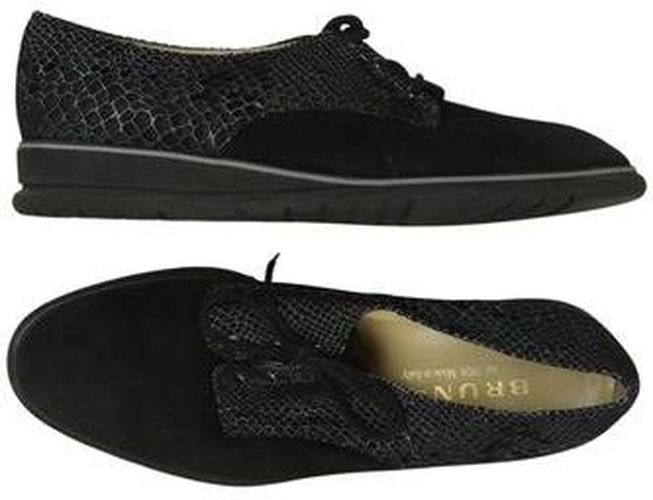 Damen Halbschuh, schwarz, Gr. EU 38.5, Leder - Second Hand - Brunate - Modalova