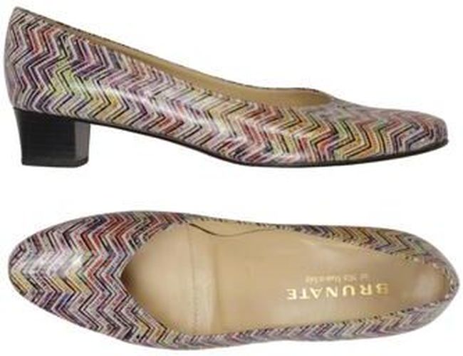 Damen Pumps, mehrfarbig, Gr. EU 42, Leder - Second Hand - Brunate - Modalova