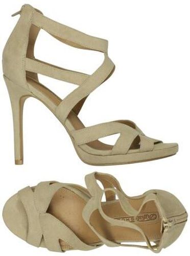 Damen Sandale, beige, Gr. EU 38 - Second Hand - Buffalo LONDON - Modalova