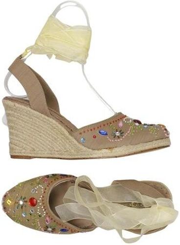 Damen Sandale, beige, Gr. EU 38 (UK 5) - Second Hand - Buffalo LONDON - Modalova