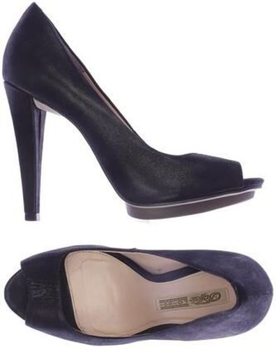 Damen Pumps, schwarz, Gr. EU 37, Leder - Second Hand - Buffalo LONDON - Modalova