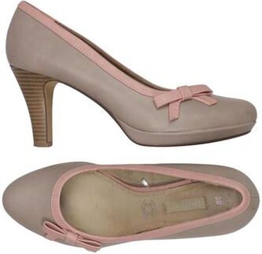 Damen Pumps, beige, Gr. EU 39, Kunstleder - Second Hand - Bugatti - Modalova