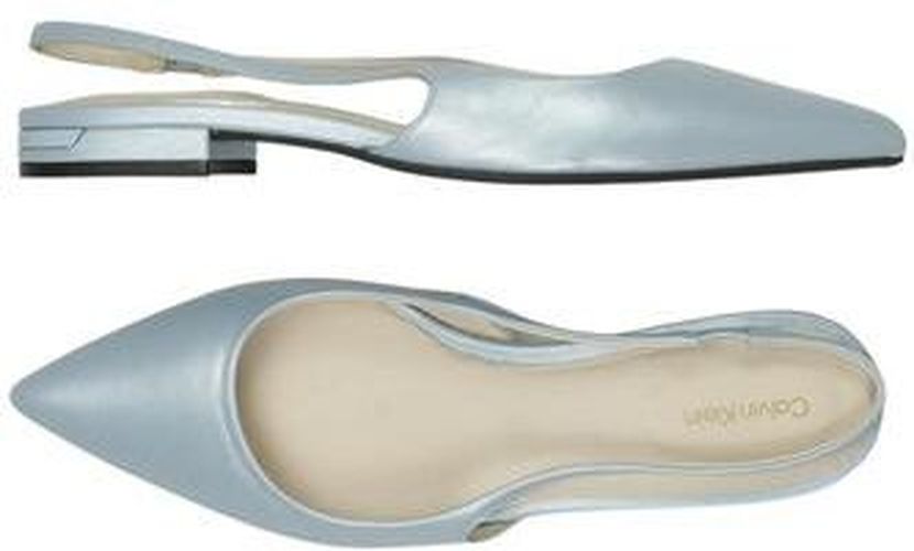 Damen Sandale, hellblau, Gr. EU 40, Leder - Second Hand - Calvin Klein - Modalova