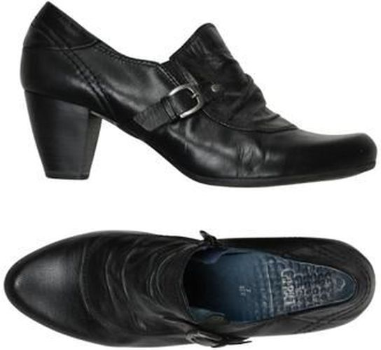 Damen Halbschuh, schwarz, Gr. EU 40.5, Leder - Second Hand - Caprice - Modalova