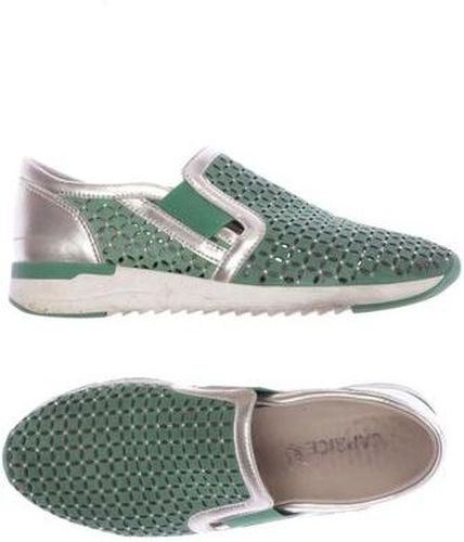 Damen Halbschuh, türkis, Gr. EU 38, Kunstleder, Leder - Second Hand - Caprice - Modalova