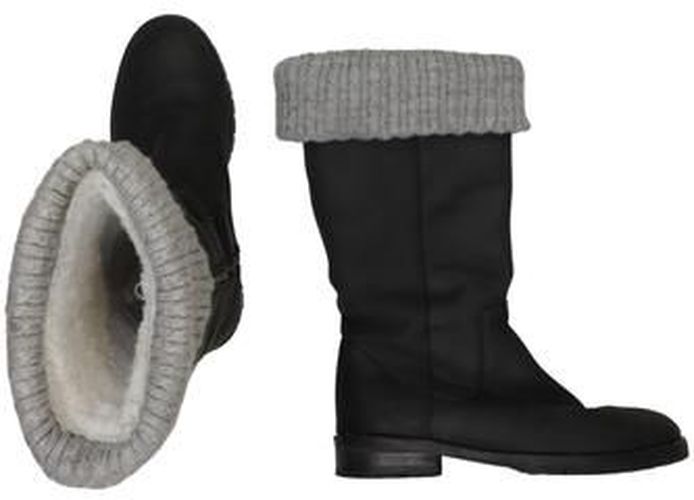 Damen Stiefel, schwarz, Gr. EU 37 - Second Hand - Comma - Modalova