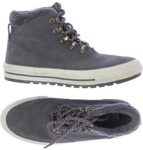 Damen Sneakers, grau, Gr. EU 37.5, Leder - Second Hand - Converse - Modalova