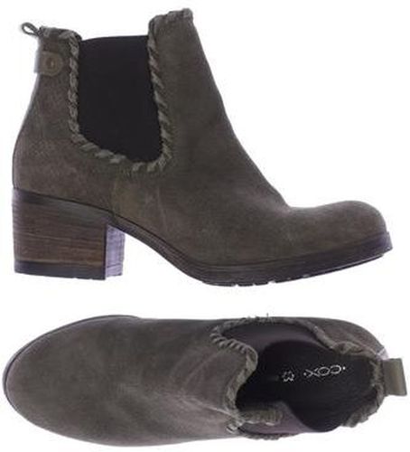 Damen Stiefelette, grün, Gr. EU 40 - Second Hand - Cox - Modalova