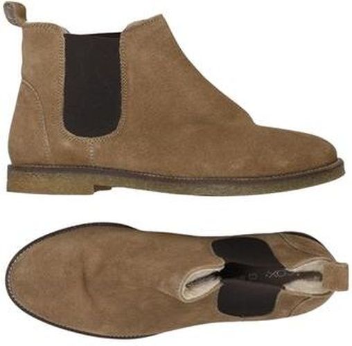 Damen Stiefelette, braun, Gr. EU 38, Leder - Second Hand - Cox - Modalova