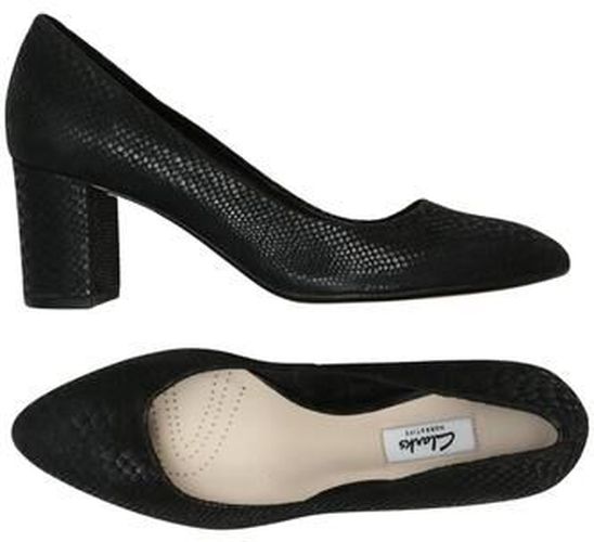 Damen Pumps, schwarz, Gr. EU 40, Leder - Second Hand - Clarks - Modalova