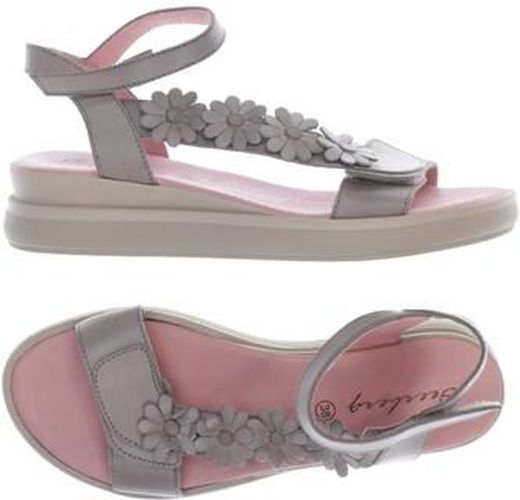 Damen Sandale, grau, Gr. EU 38 - Second Hand - Deerberg - Modalova