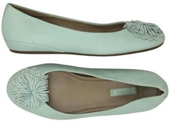 Damen Ballerinas, hellgrün, Gr. EU 38 - Second Hand - Ecco - Modalova