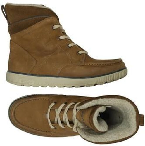 Damen Stiefelette, braun, Gr. EU 39, Leder - Second Hand - Ecco - Modalova