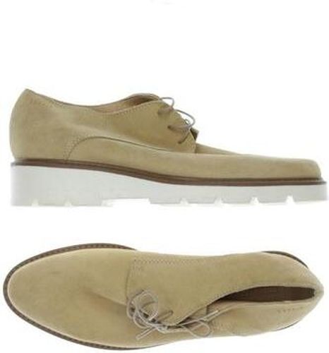 Damen Halbschuh, beige, Gr. EU 40, Leder - Second Hand - Esprit - Modalova