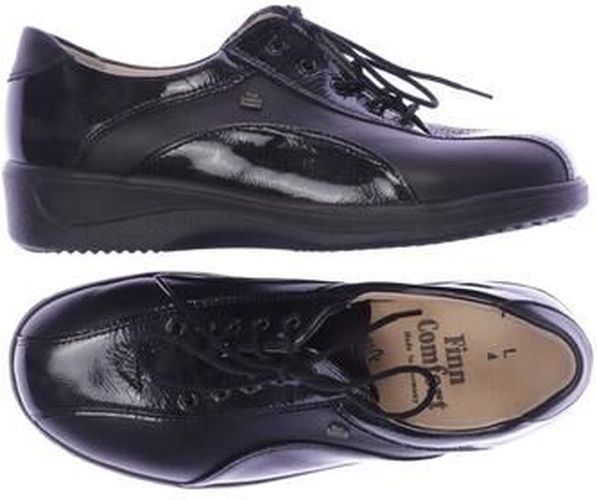Damen Halbschuh, schwarz, Gr. EU 34 (US 4), Leder - Second Hand - Finn Comfort - Modalova