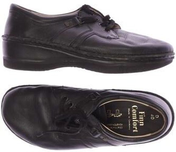 Damen Halbschuh, schwarz, Gr. EU 40, Leder - Second Hand - Finn Comfort - Modalova