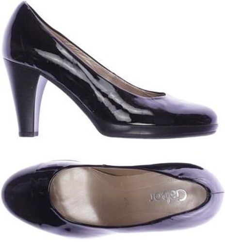 Damen Pumps, schwarz, Gr. EU 35 (UK 2.5), Leder - Second Hand - Gabor - Modalova