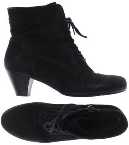 Damen Stiefelette, schwarz, Gr. EU 39.5 (UK 6.5), Leder - Second Hand - Gabor - Modalova