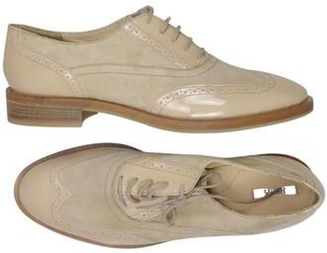 Damen Halbschuh, beige, Gr. EU 41, Leder - Second Hand - Geox - Modalova