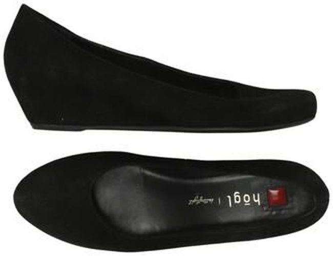 Damen Ballerinas, schwarz, Gr. EU 39.5 (UK 6.5), Leder - Second Hand - Högl - Modalova