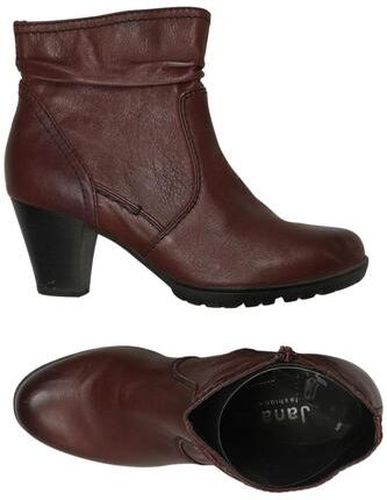 Damen Stiefelette, braun, Gr. EU 38 (UK 5), Leder - Second Hand - Jana - Modalova