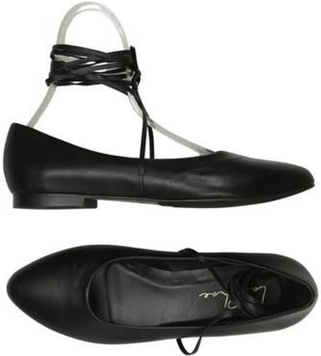 Damen Ballerinas, schwarz, Gr. EU 40, Leder - Second Hand - La Shoe - Modalova