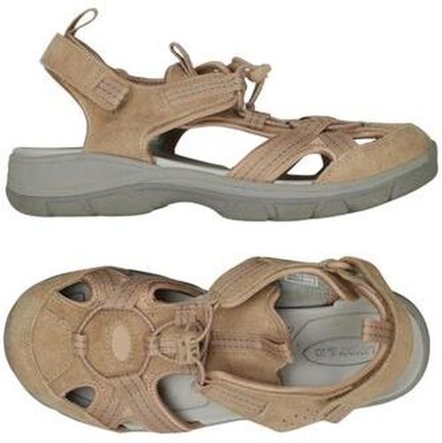 Damen Sandale, beige, Gr. EU 38.5, Leder - Second Hand - Lands End - Modalova