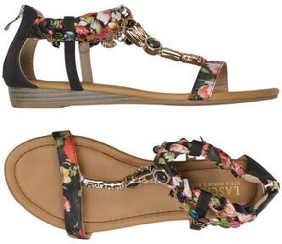 Damen Sandale, schwarz, Gr. EU 39 - Second Hand - Lascana - Modalova