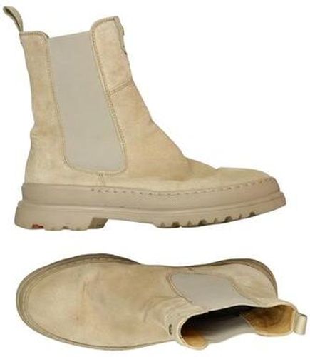 Damen Stiefelette, beige, Gr. EU 37.5 (UK 4.5), Leder - Second Hand - LLOYD - Modalova
