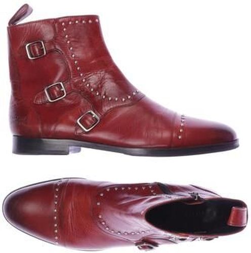 Damen Stiefelette, rot, Gr. EU 39, Leder - Second Hand - Melvin & Hamilton - Modalova