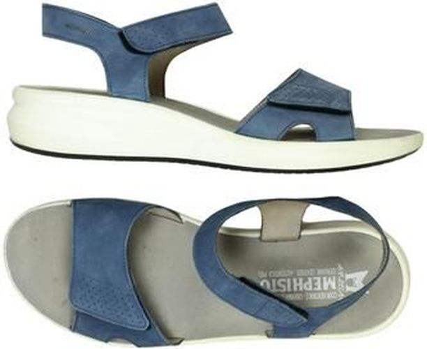 Damen Sandale, blau, Gr. EU 40 - Second Hand - Mephisto - Modalova