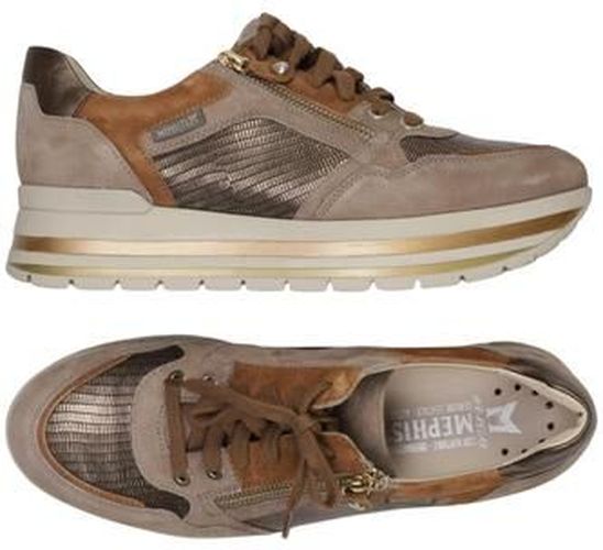 Damen Sneakers, mehrfarbig, Gr. EU 39 (UK 6), Leder - Second Hand - Mephisto - Modalova