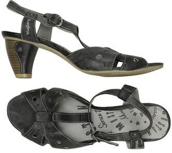 Damen Sandale, grau, Gr. EU 42 - Second Hand - Mustang - Modalova