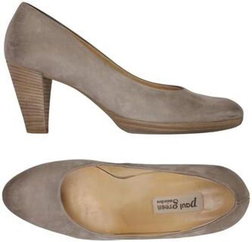 Damen Pumps, grau, Gr. EU 39 (UK 6), Leder - Second Hand - Paul green - Modalova
