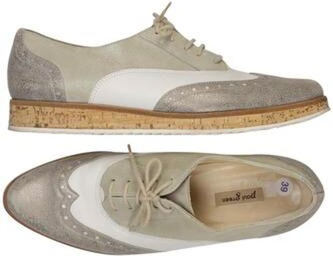 Damen Halbschuh, mehrfarbig, Gr. EU 39, Leder - Second Hand - Paul green - Modalova