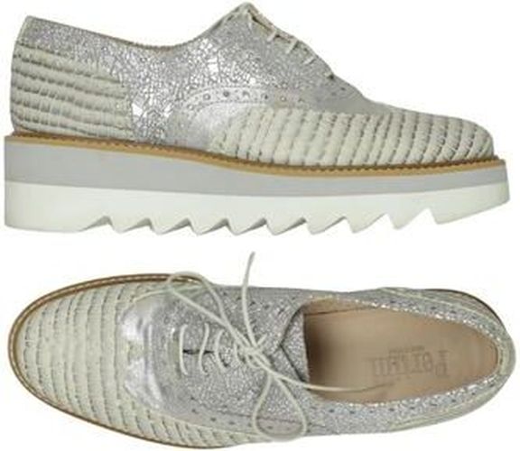 Damen Halbschuh, silber, Gr. EU 36 - Second Hand - Pertini - Modalova